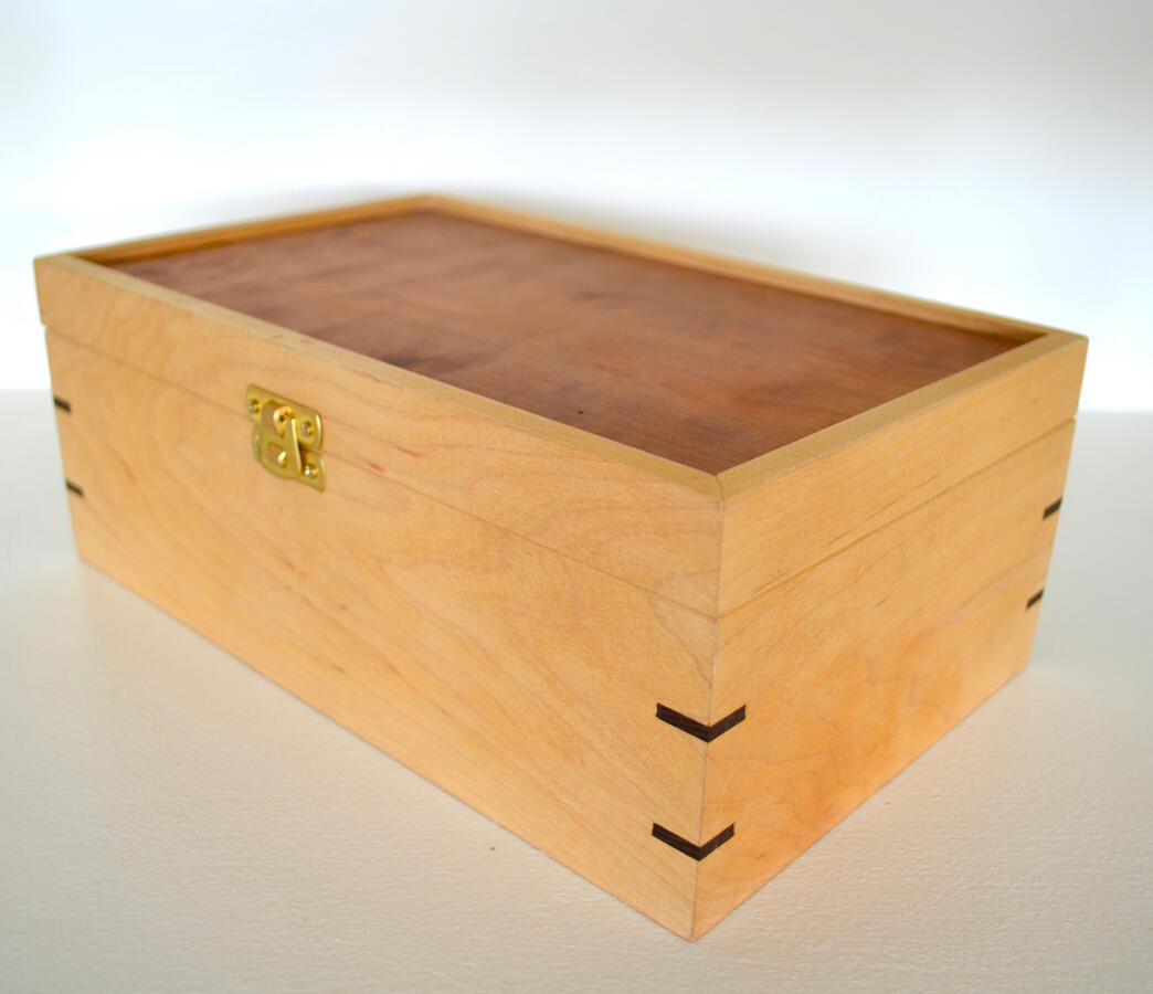 Jewelry box in American Maple