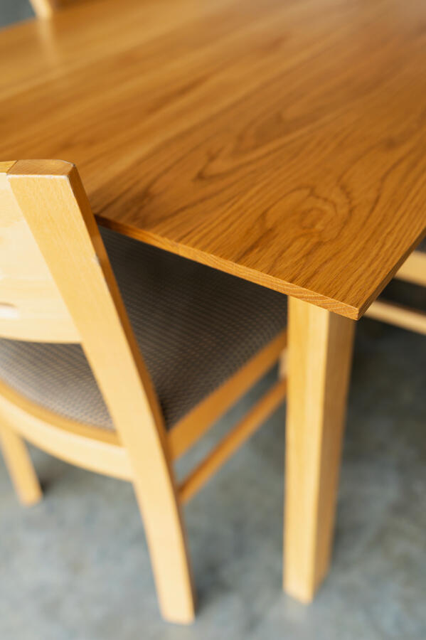 Dining table in French Oak